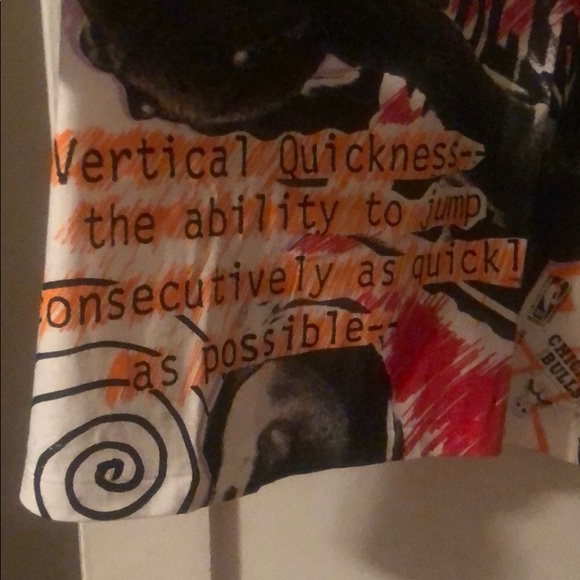 Magic Johnson Bulls vintage Michael Jordan T-shirt - Picture 3 of 8